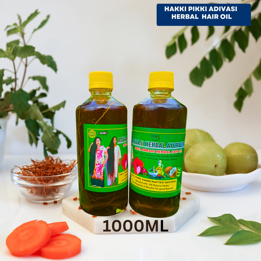 ADIVASI HERBAL HAIR OIL 1000 ML